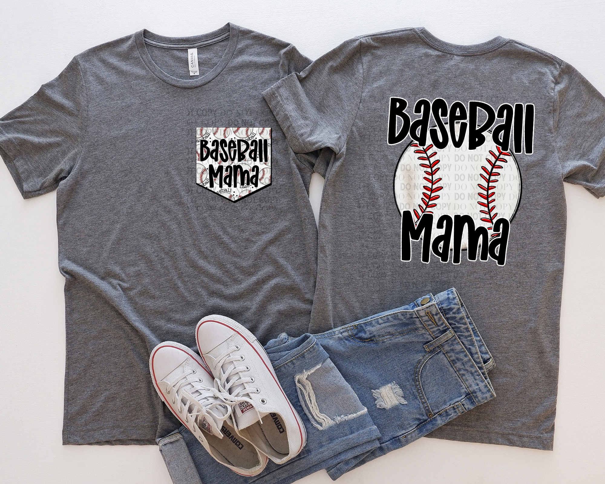 Senior Baseball Mom DTF Transfer