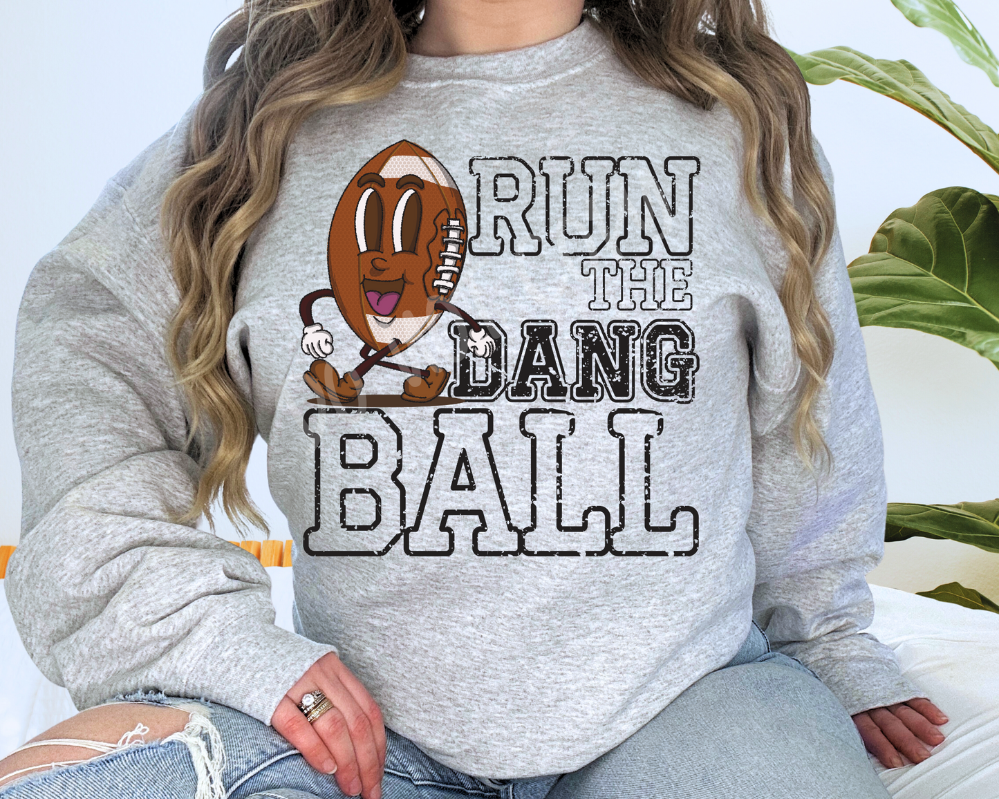 Run The Dang Ball FOOTBALL - Direct To Film Transfer