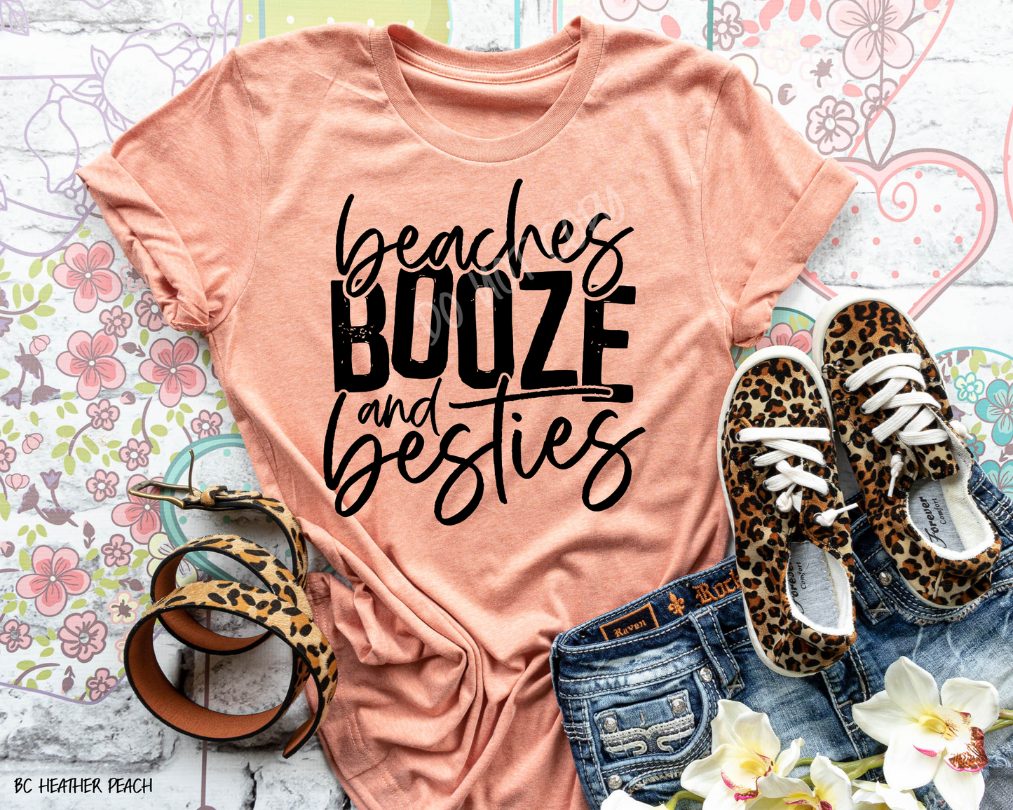 Beaches Booze & Besties - Direct To Film Transfer