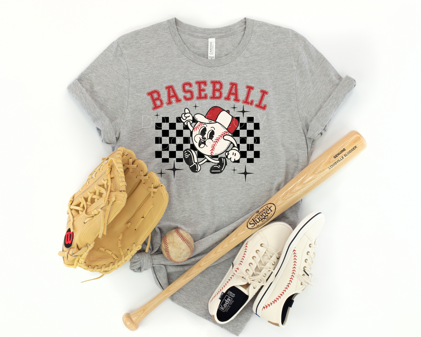 Baseball Retro  - Direct To Film Transfer