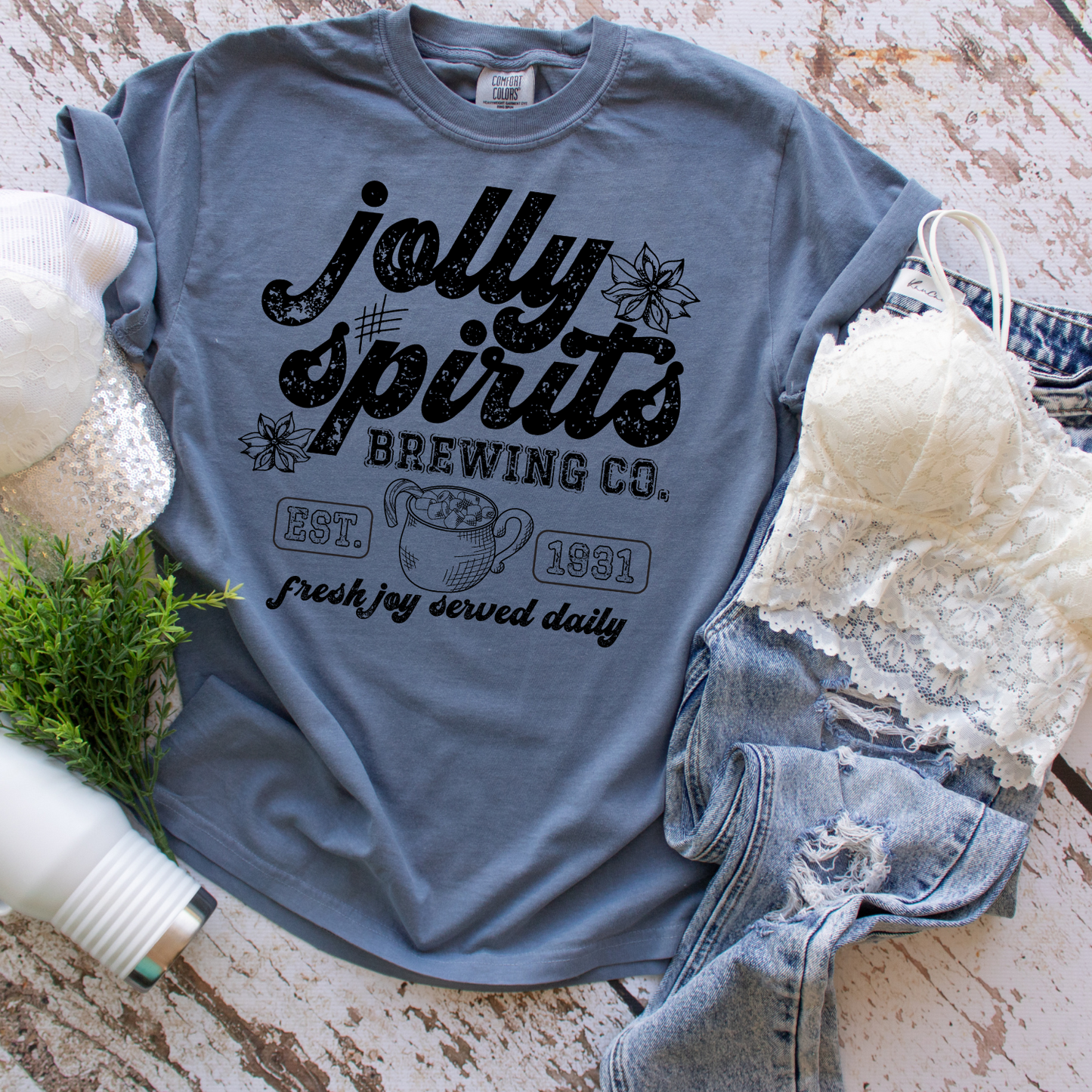 Jolly Spirits Brewing Co - Direct To Film Transfer