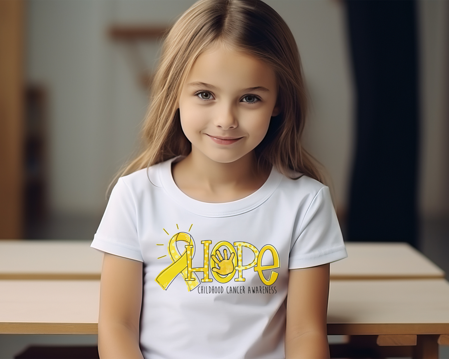 HOPE - Childhood Cancer Awareness- Direct To Film Transfer