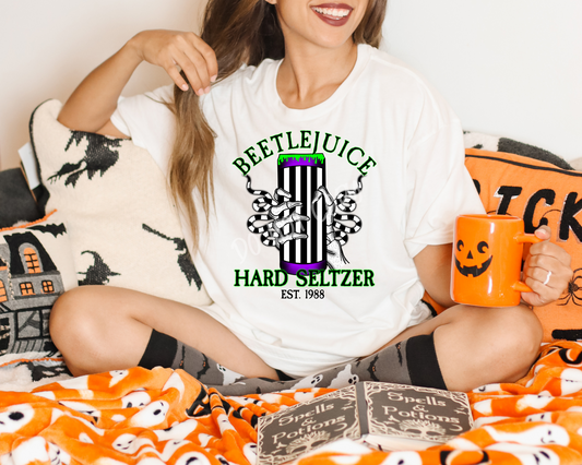 Beetlejuice Hard Seltzer - Direct To Film Transfer