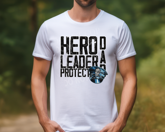 Hero Leader Protect Dad Hat - Direct To Film Transfer