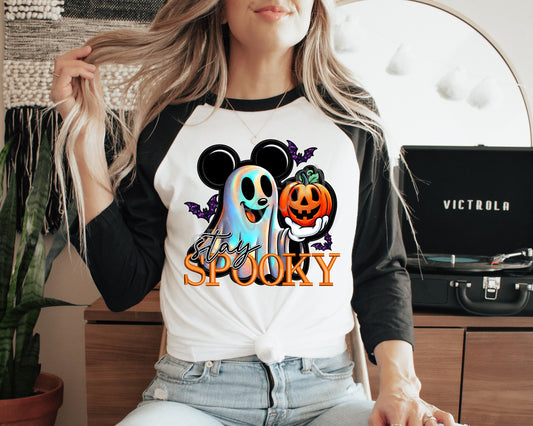 SPOOKY Mickey - Direct To Film Transfer