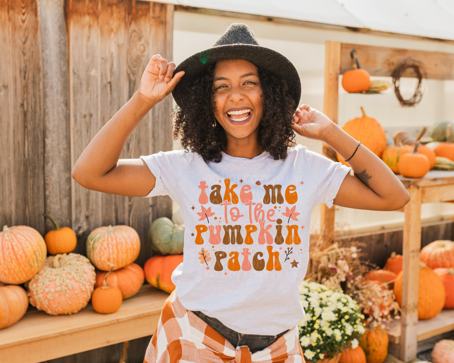 Take Me To The Pumpkin Patch - Direct To Film Transfer