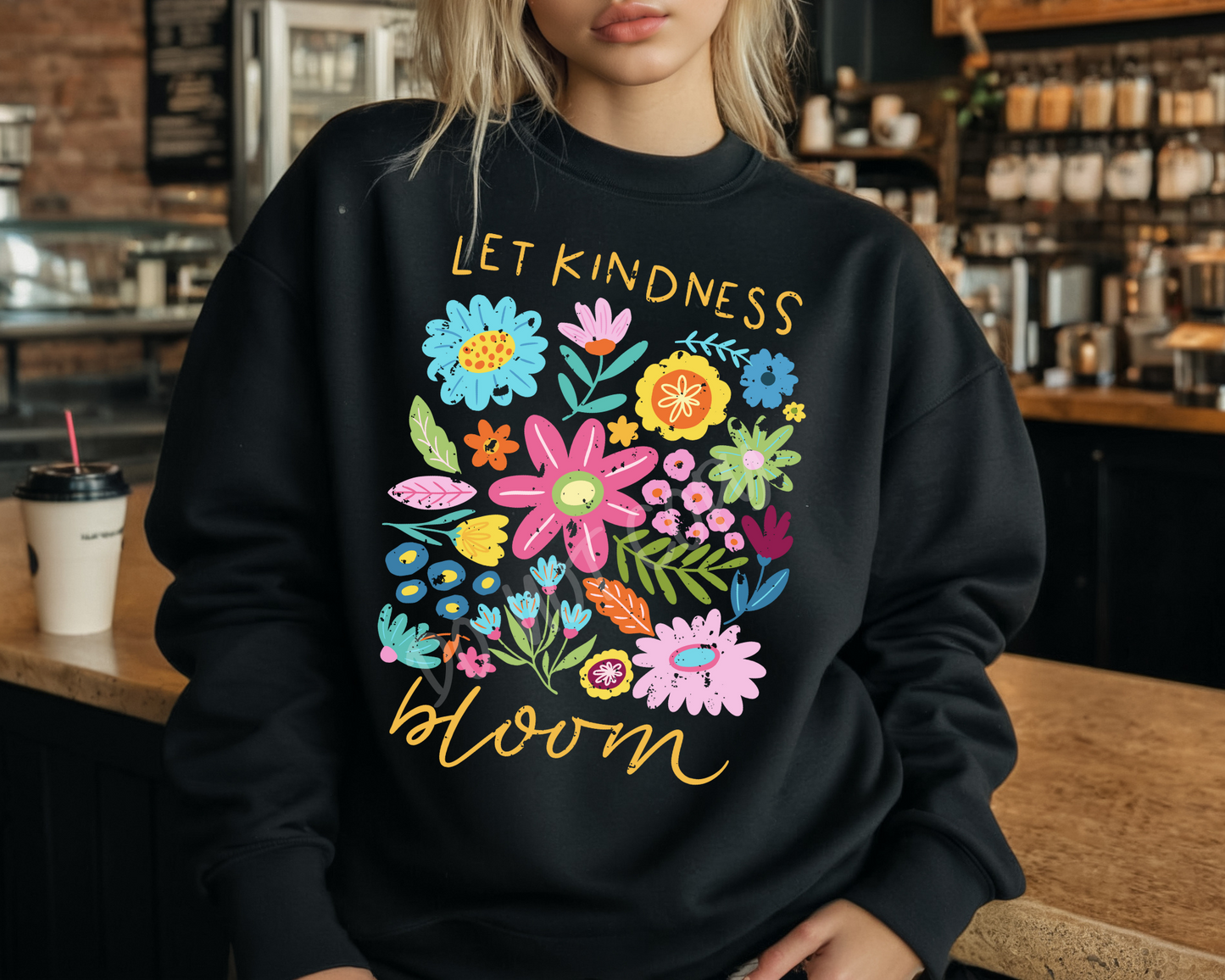 Let Kindness Bloom - Direct To Film Transfer