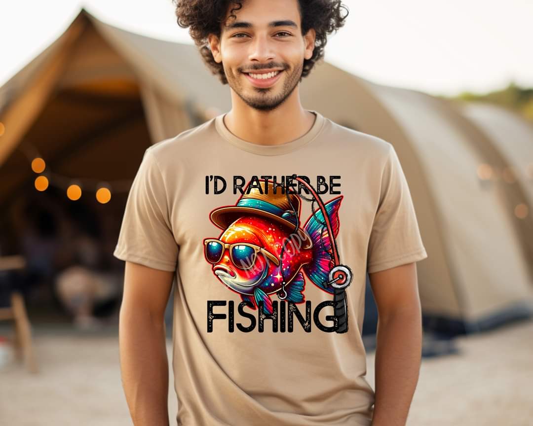 I'd Rather Be Fishing - Direct To Film Transfer