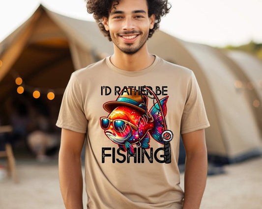 I'd Rather Be Fishing - Direct To Film Transfer