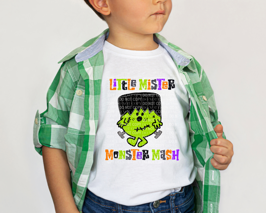 Little Mister Monster Mash - Direct To Film Transfer