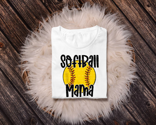 Softball Mama  - Direct To Film Transfer