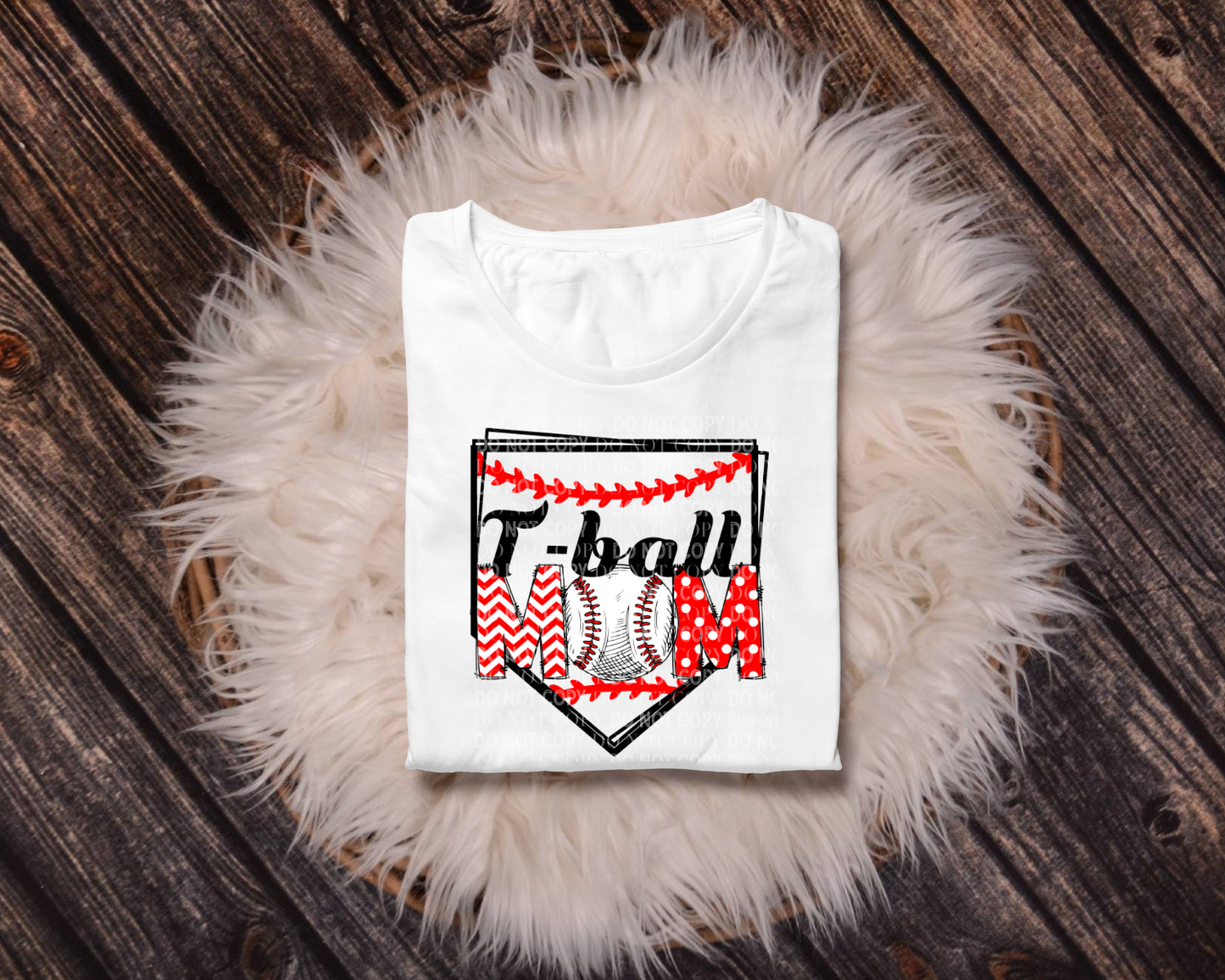 T-Ball Mom - Direct To Film Transfer