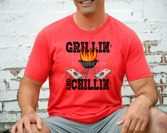 Grillin & Chillin - Direct To Film Transfer