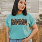 LEOPARD MAMA (Faux Embroidery) - Direct To Film Transfer