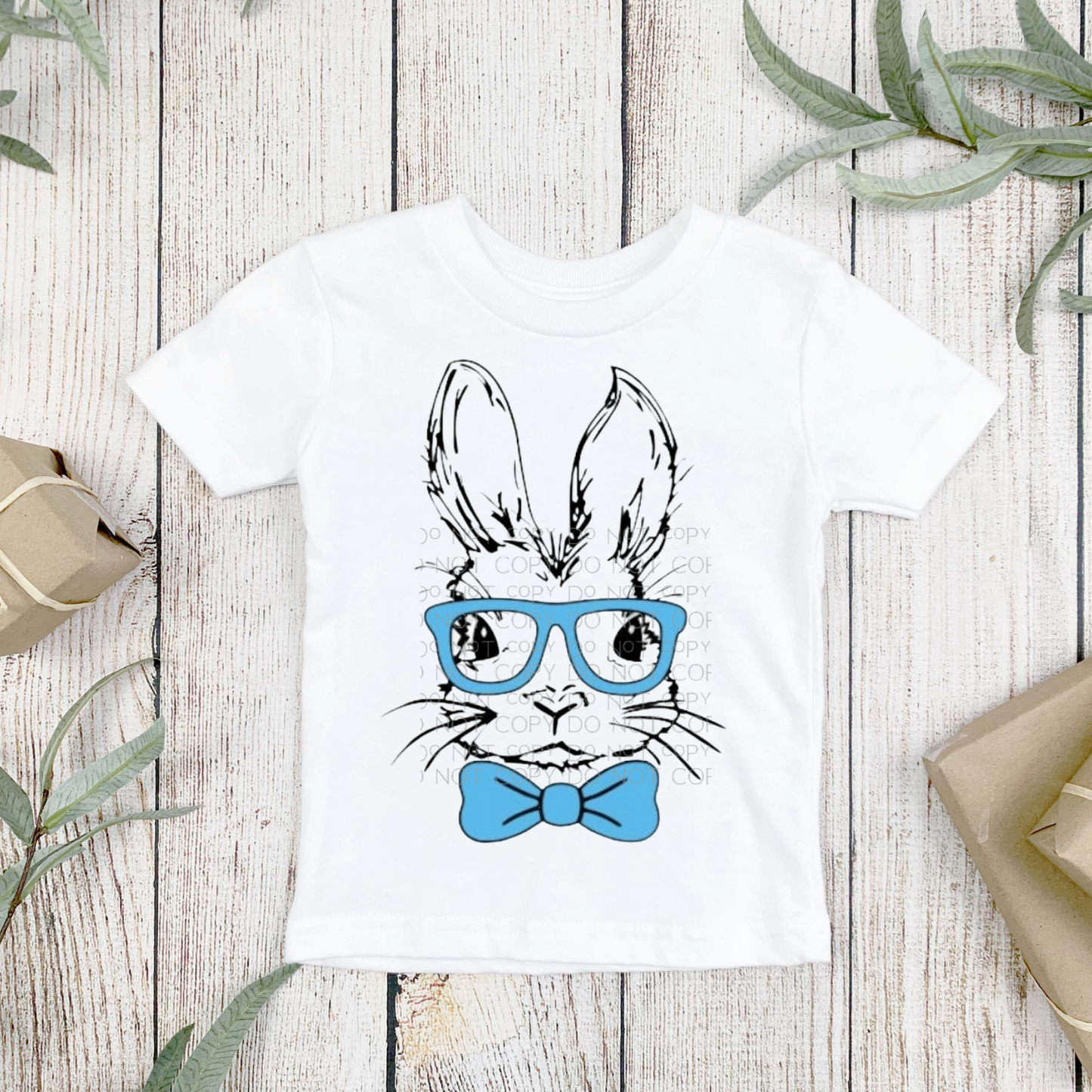 Bowtie Bunny - Direct To Film Transfer